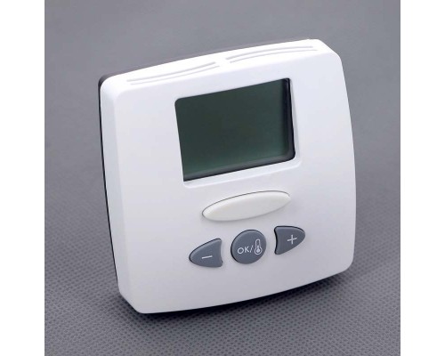 Термостат комнатный WFHT WATTS Ind LCD 5-30°С НО/НЗ с ЖК-дисплеем и датчиком пола 230 В