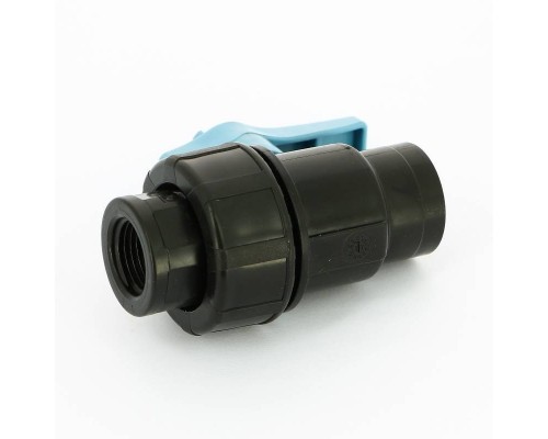Кран ВВ Unidelta 1/2" для труб ПНД полипропилен PP-B