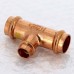 Тройник пресс медь Profipress G VIEGA 22х15х22