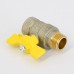 Кран газовый Pride LD НВ 1/2" полнопроходной бабочка