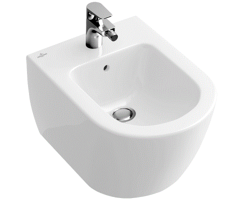 Биде подвесное, Villeroy&Boch, Subway 2.0, шгв 370-565-415, цвет-альпийский белый