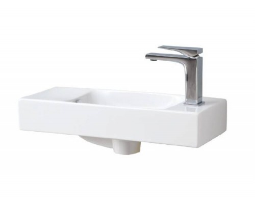 Раковина, Artceram, Washbasins, шгв 540-200-150, отверстия для смесителя-1, цвет-Glossy White