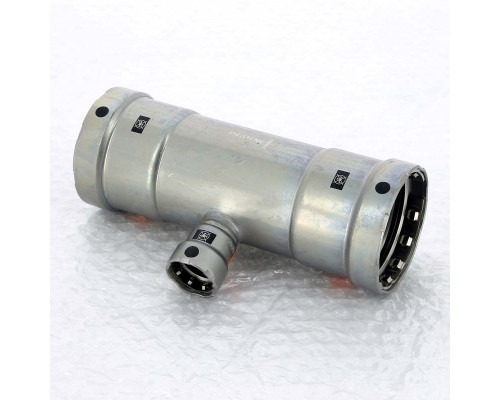 Тройник пресс оцинкованная сталь Megapress VIEGA 2"x1/2"x2"