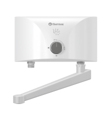 Водонагреватель электрический проточный Thermex Vetro 5500 tap