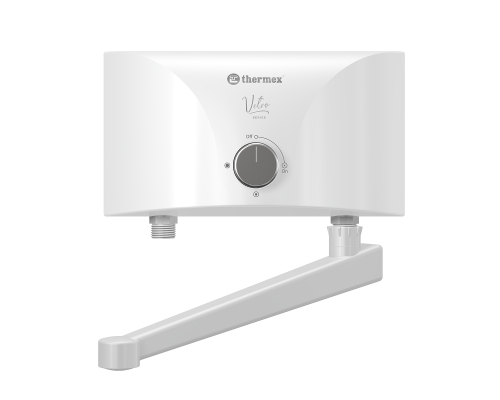 Водонагреватель электрический проточный Thermex Vetro 5500 tap