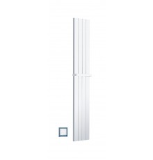 Boheme Flat Полотенцесушитель электрический 25x150h см, подключение скрытое, цвет: matt white 725-MW