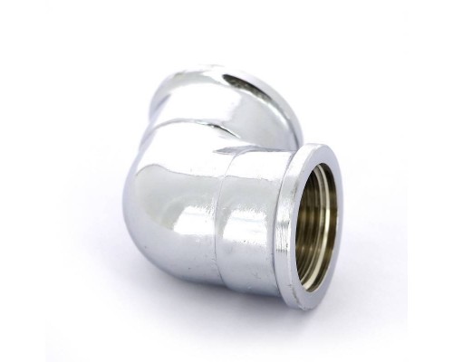 Угол В хромированный TIEMME 1/2"