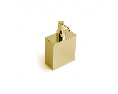 Дозатор для жидкого мыла, Bertocci, Guccio, шг 100-50, цвет дозатора-золото (Gold, Polished Gold)