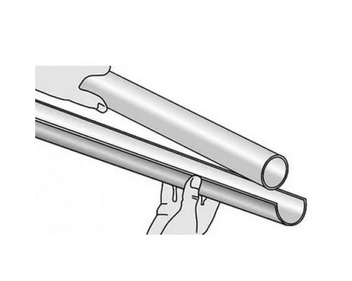 Желоб фиксирующий RAUTITAN для труб REHAU 16/17 мм