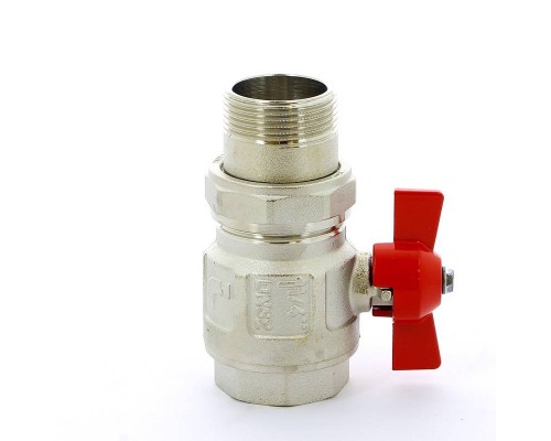 Кран шаровой НВ с разъемным соединением IDEAL бабочка ITAP 1"1/4