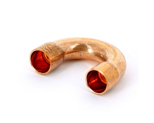 Дуга двухраструбная пайка VIEGA 12 / 180° медь