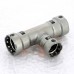 Тройник пресс оцинкованная сталь Megapress VIEGA 3/4"x1/2"x3/4"