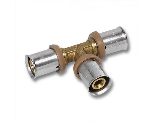 Тройник 3fit-Press 26x3,0 - 26x3,0 - 20x2,0 ВПр, 25130 Тройник 3fit-Press 26x3,0 - 26x3,0 - 20x2,0 ВПр, 25130