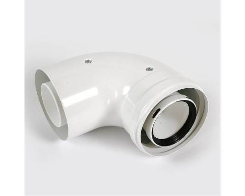 Коаксиальный отвод Baxi 125/80 90°