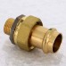 Муфта разъёмная пресс-Н бронза Sanpress VIEGA 22x1/2"