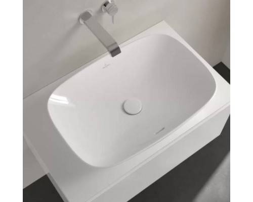 Раковина, Villeroy Boch, Loop Friends, шгв 620-420-120, отверстия для смесителя-отсутствуют, цвет-альпийский белый (белый Alpin) Раковина, Villeroy Boch, Loop Friends, шгв 620-420-120, отверстия для смесителя-отсутствуют, цвет-альпийский белый (белый Alpin)