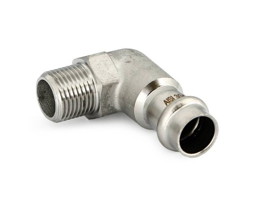 Угол пресс-Н UNI-FITT нержавеющая сталь 15 х 1/2"