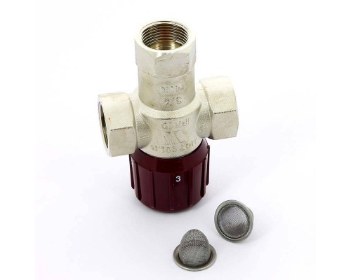 Термосмеситель AQUAMIX WATTS Ind 61C для ГВС 3/4"В диапазон регулирования 32-50˚C