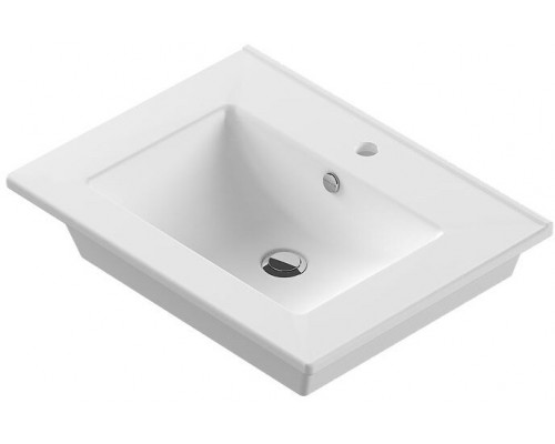 QUADRO 60 Умывальник (WB.FN/Quadro/60-C/WHT.G/S1) WB.FN/Quadro/60-C/WHT.G/S1