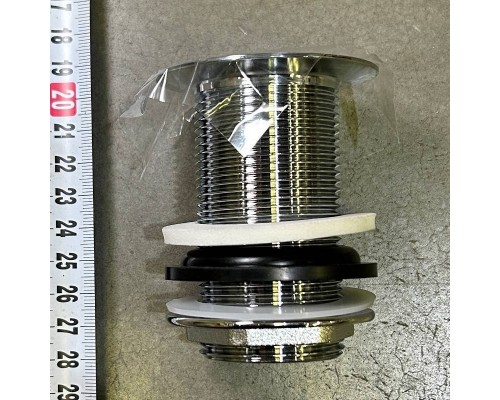 Донный клапан Arrowhead 1-1/4", 80мм., без перелива, хром.