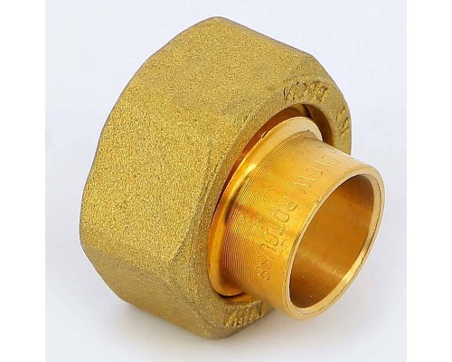 Вставка с накидной гайкой пайка-В с плоской прокладкой VIEGA 15х3/4"