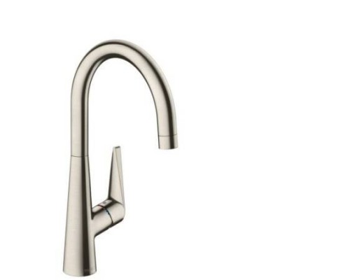 Смеситель для кухни, Hansgrohe, Talis M51, цвет-сталь