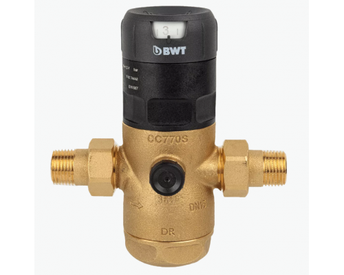 Редуктор давления BWT D1 Eco 3/4'' латунь, горячая вода Редуктор давления BWT D1 Eco 3/4'' латунь, горячая вода