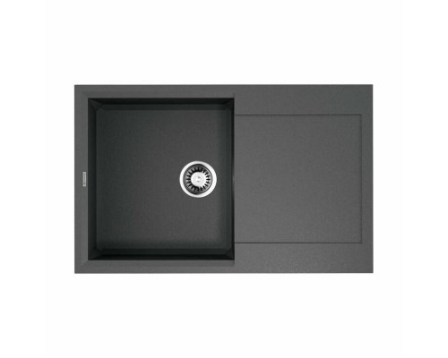 Мойка, OMOIKIRI, Sakaime, шгв 790-500-240, отверстия для смесителя-6 промаркированных, цвет-платина