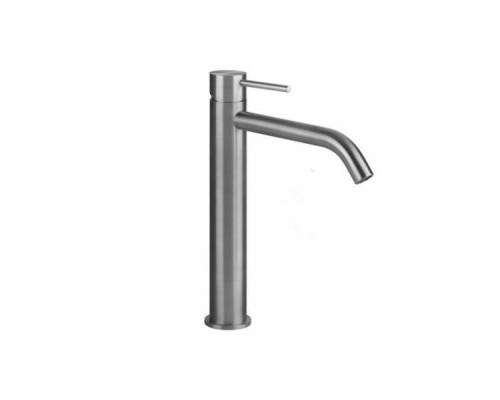 Смеситель для раковины, Gessi, Flessa, цвет-Steel Brushed