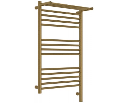 Полотенцесушитель, Сунержа, Богема 3.1, с 1 полкой, шгв 532-215-924, нижнее справа, МЭМ, цвет-латунь состаренная