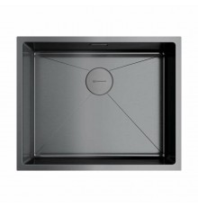 Мойка, OMOIKIRI, TAKI, шгв 540-440-200, отверстия для смесителя-отсутствуют, цвет-вороненая сталь