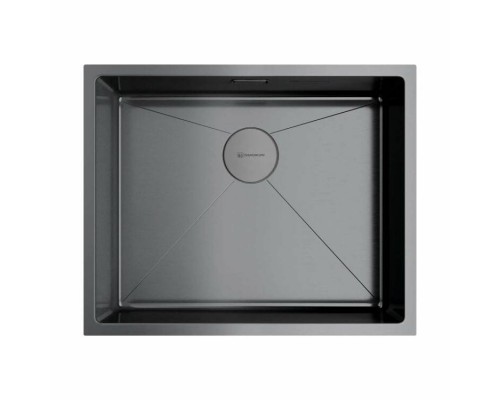 Мойка, OMOIKIRI, TAKI, шгв 540-440-200, отверстия для смесителя-отсутствуют, цвет-вороненая сталь