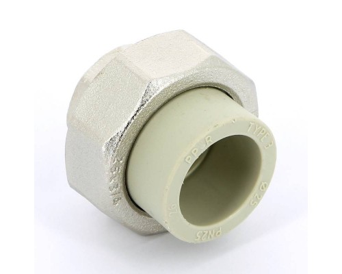 Муфта сварка-В с разъемным соединением FV-PLAST 25х3/4" Муфта сварка-В с разъемным соединением FV-PLAST 25х3/4"