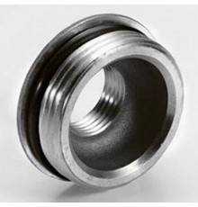 Переходник НВ с O-ring никелированный для торца коллектора TIEMME 1"1/4x1/2"