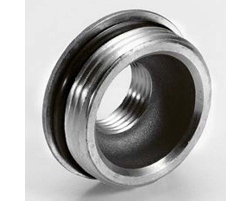 Переходник НВ с O-ring никелированный для торца коллектора TIEMME 1"1/4x1/2" Переходник НВ с O-ring никелированный для торца коллектора TIEMME 1"1/4x1/2"