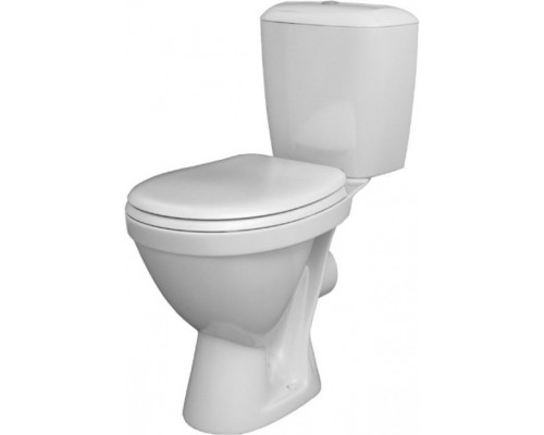 1.WH30.2.371 ПАЛЛАДА Унитаз-компакт (эконом: 2-реж полипроп, метал крепеж) 1.WH30.2.371