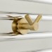 Сунержа Виктория Крючок двойной подвесной для полотенцесушителя, цвет: состаренная латунь 051-2010-0002