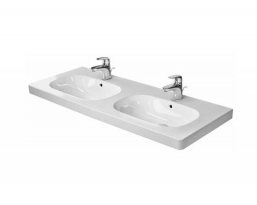 Раковина, Duravit, D-Code, шгв 1200-490-180, отверстия для смесителя-1, цвет-белый Раковина, Duravit, D-Code, шгв 1200-490-180, отверстия для смесителя-1, цвет-белый