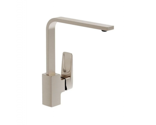 Смеситель для раковины, Vitra, Root Square, цвет-никель