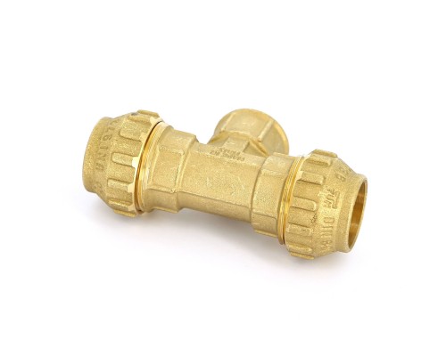 Тройник обжим-В TIEMME 25х3/4"х25