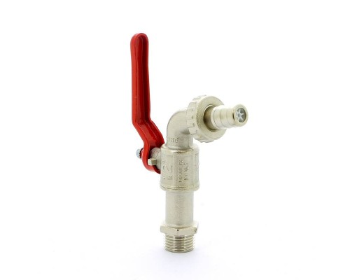 Кран шаровой Н-штуцер садовый бабочка ITAP 1/2"