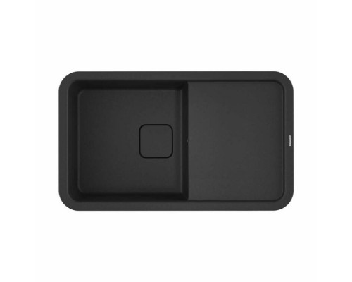Мойка, OMOIKIRI, Tasogare, шгв 860-510-210, отверстия для смесителя-6 промаркированных, цвет-чёрный