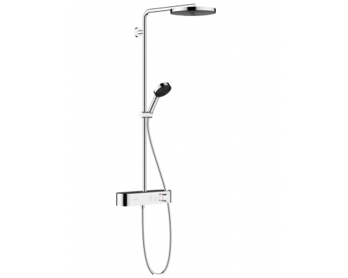 Душевая стойка, Hansgrohe, Pulsify, цвет-хром Душевая стойка, Hansgrohe, Pulsify, цвет-хром