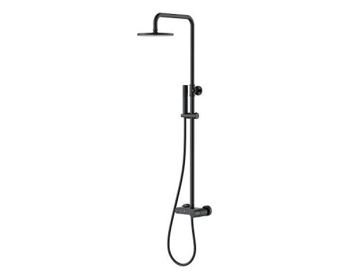 Boheme Stick Душевая стойка с верхним душем 30х57х112,5h см, цвет: black 128-BB.2 Boheme Stick Душевая стойка с верхним душем 30х57х112,5h см, цвет: black 128-BB.2