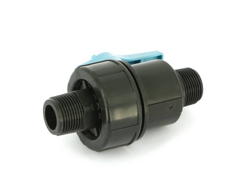 Кран НН Unidelta 3/4" для труб ПНД полипропилен PP-B