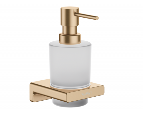 Дозатор для жидкого мыла, Hansgrohe, AddStoris, шгв 81-91-158, цвет-шлифованная бронза
