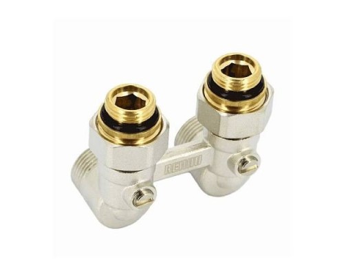 Узел ниж/п Ду15 1/2x3/4ЕК угл двухтр Rehau 12407371001 Узел ниж/п Ду15 1/2x3/4ЕК угл двухтр Rehau 12407371001