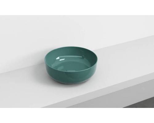 Раковина, CIELO, Multiplo, шгв 400-400-150, отверстия для смесителя-отсутствуют, цвет-Smeraldo Раковина, CIELO, Multiplo, шгв 400-400-150, отверстия для смесителя-отсутствуют, цвет-Smeraldo
