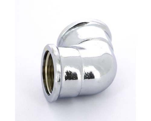 Угол В хромированный TIEMME 1/2"
