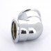 Угол В хромированный TIEMME 1/2"